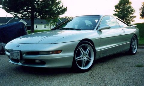 1994 Ford Probe - This 1994 Ford Probe coupe is shown from a 3/4 front angle, custom wheels.