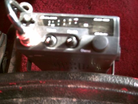 1988 Ford Bronco - A CB radio is visible, mounted inside a vehicle.