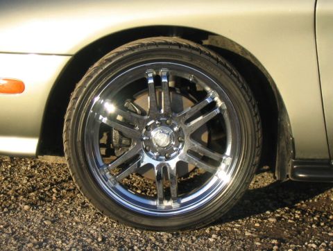 1999 Ford Taurus - My summer wheels - Kazera 18" chromies with Pirelli P6 235/40R18 tires.