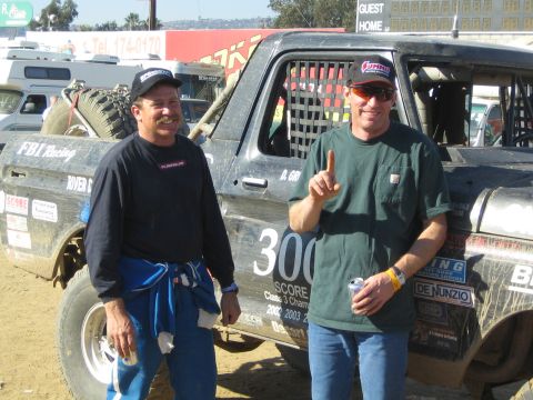 1990 Ford Bronco - Don wearing the Racing suit & Ken