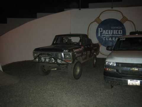 1990 Ford Bronco - I got to ride in the race truck back to the Rental condo..