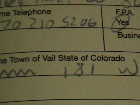 1996 Ford Probe - This document contains handwritten and printed text, with no visible vehicle information.