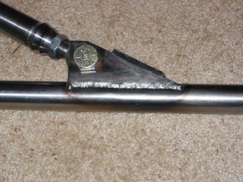 1991 Ford Explorer - Custom suspension component with visible bolt and welding details.