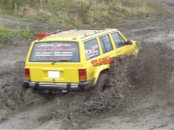 A little mud.