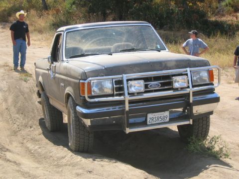 1990 Ford Bronco - Offroading topless is a lot of fun.