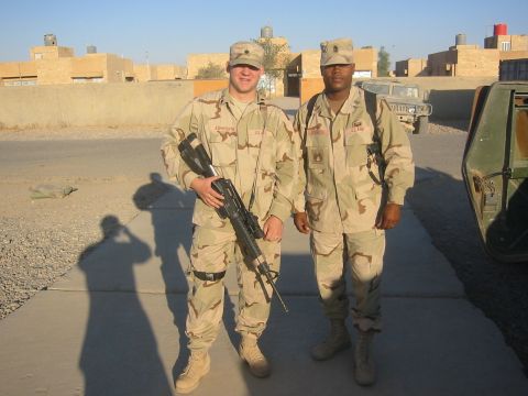 1986 Ford Bronco - Me and 1SG Edwards