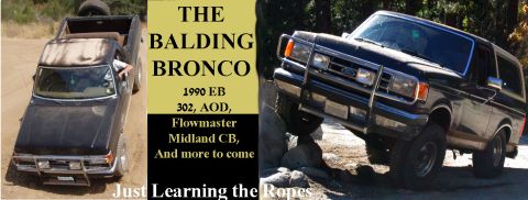 1990 Ford Bronco - Just about sums it up for now.