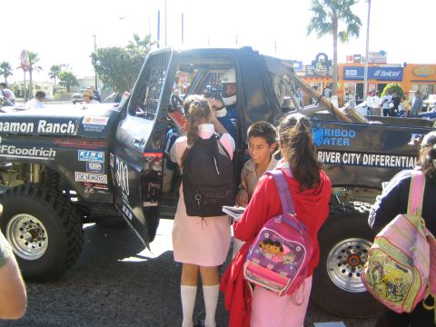 1990 Ford Bronco - Signing autographs