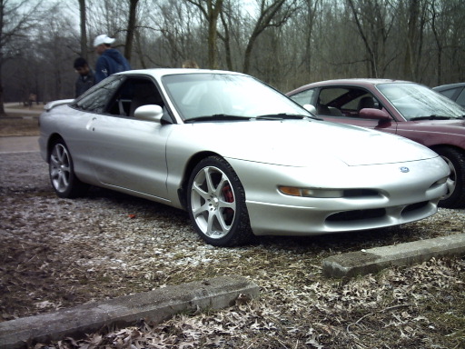Silver 1995 Ford Probe coupe parked outdoors
