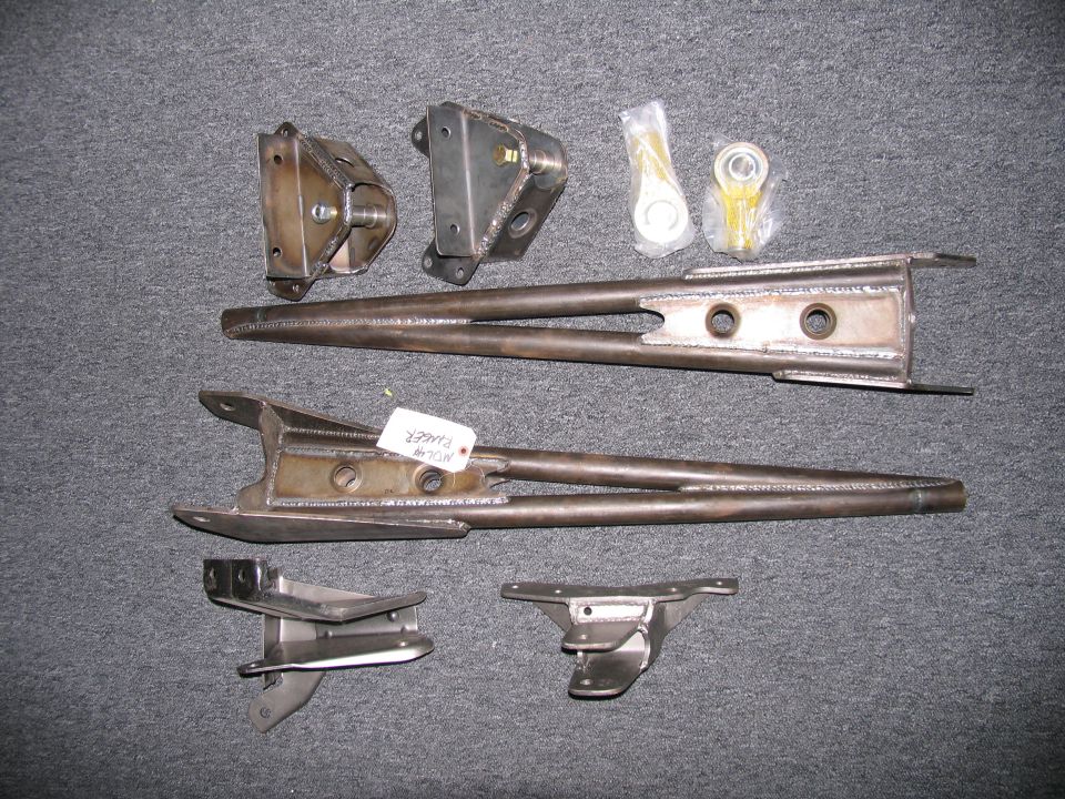 Suspension linkage parts and brackets