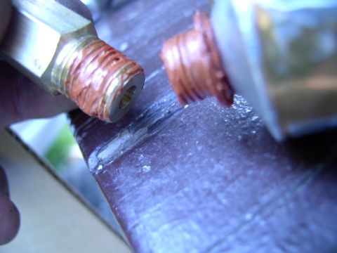 1990 Lincoln Town Car - For the actual fitting to rad sealing I relied on ultra-copper sealant.