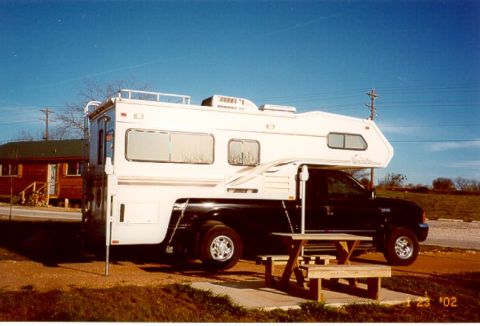 2000 Ford F-250 - With my Alpenlite Durango Camper. Pre-dually conversion.