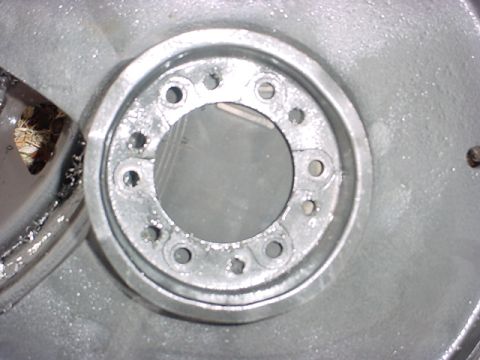 1983 Ford Bronco - Redrilled caliper bracket holes