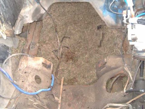 1984 Ford Bronco - engine bay