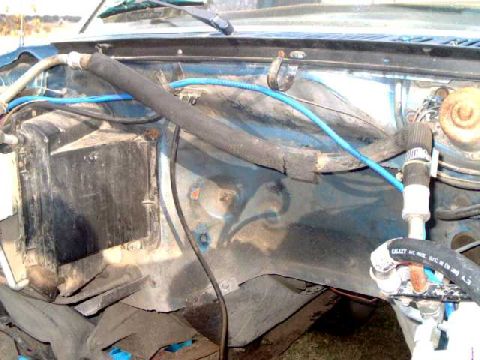 1984 Ford Bronco - engine bay