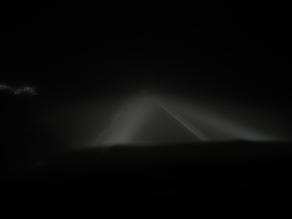 Thick fog in Idaho