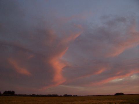 1994 Ford Probe - Dramatic sunset clouds paint the sky above a rural landscape, with a Supermotors.net watermark.