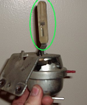 1990 Ford Bronco - Close-up of an automatic transmission shifter linkage assembly, possibly for an older vehicle.