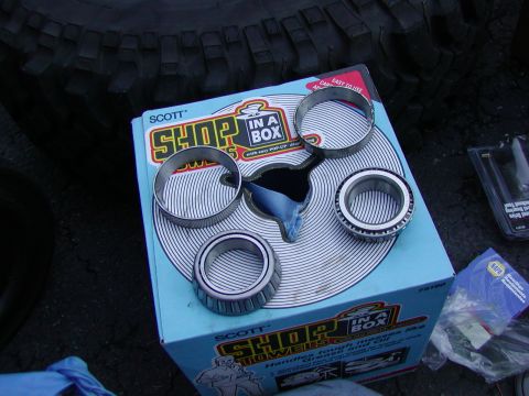 1991 Ford Bronco - get your new bearings and races ready. Install(press) your new races into the hub the inner and outer are different sizes. So there is real…