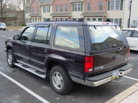 1993 Ford Explorer - From the back.