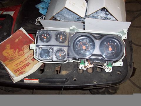 1981 Ford F-150 - 1990 Suburban instrument cluster