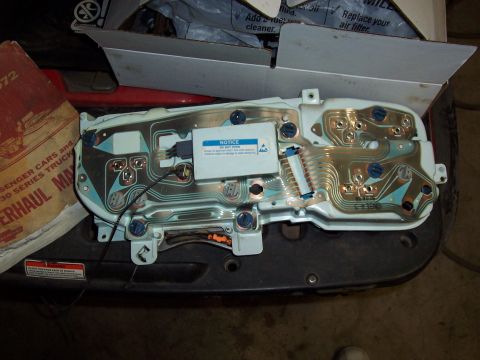 1981 Ford F-150 - 1990 Suburban instrument cluster