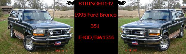 Dark green Ford Bronco with tan lower body trim, front three-quarter view, parked on grass