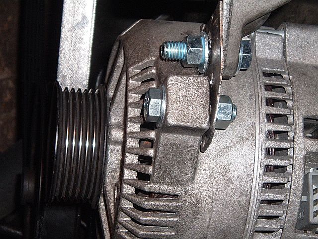 here is the top view of the extension, this was made with a piece of heatshield that i had laying around.
