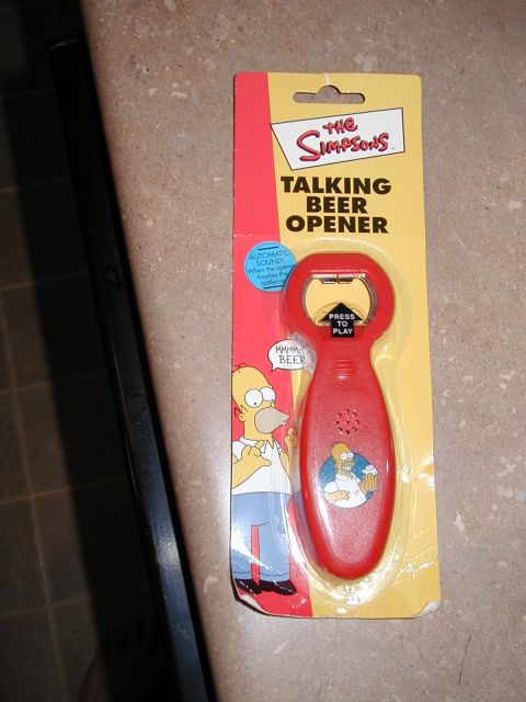 1994 Ford Probe - Homer talking beer bottle opener!