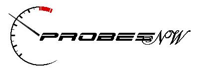 1994 Ford Probe - Graphic logo a speedometer and the text 'PROBE NW'.