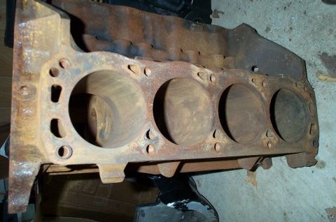 1978 Dodge Power Ram - This is a rusty engine block, not a 1978 Dodge Power Ram.