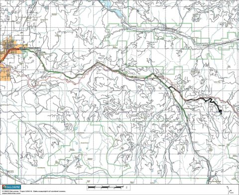 1996 Ford Bronco - GPS Log Map (12/4/2005)