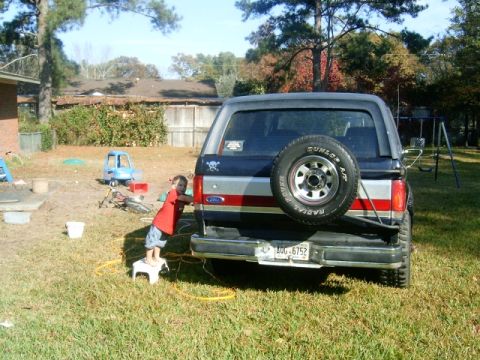1988 Ford Bronco - Rear