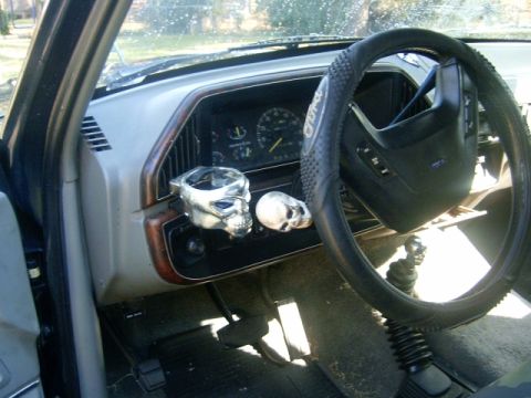 1988 Ford Bronco - Drink Holder and Turn Signal Arm