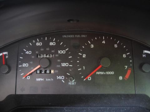 1994 Ford Probe - Gauges during the day