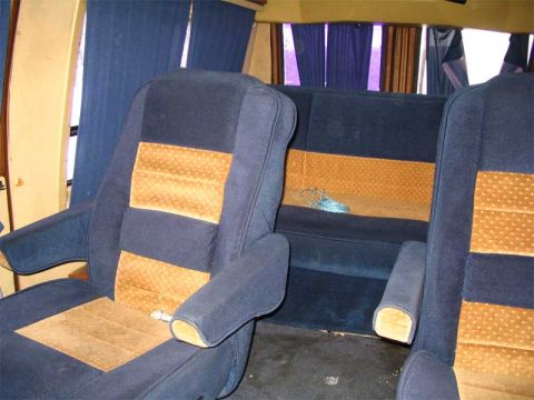 1986 Ford E150 - Plenty of room in the back to do whatever you want to do. The seats swivel arround and everything. Its got ashtrays everywhere and if the b…