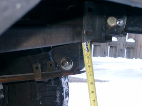 1996 Ford Bronco - Shot number four. The .25" 4x4 worked perfectly with the 3" Ford leaf springs from an F-350.