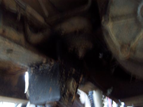 1978 Ford Bronco - inside frame mount