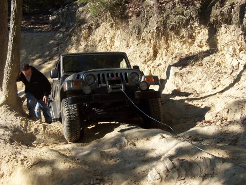 1978 Ford Bronco - rubicon on the cable