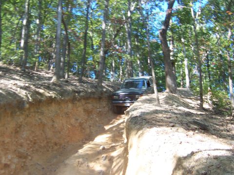 1978 Ford Bronco - dave coming down