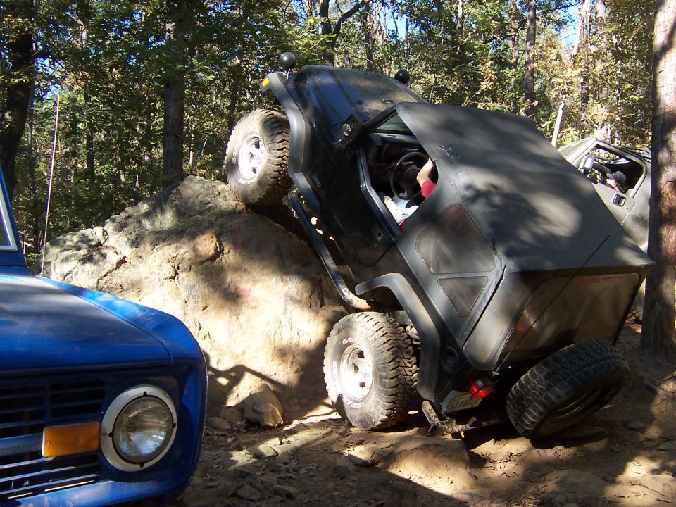 friend playin in his heep