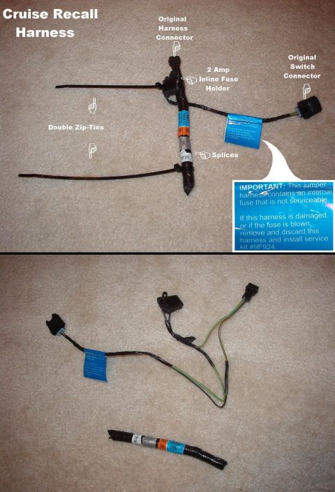 1983 Ford Bronco - This harness is a temporary way to make the old red switch reasonably safe to continue using until more of the black switches become availa…