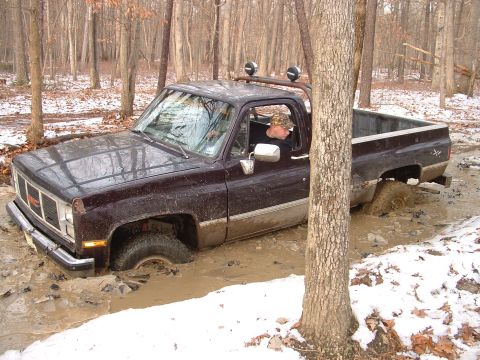 1978 Chevrolet C/K Pickup - He is stuck