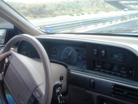 1991 Ford Taurus - crooked steering wheel from the home alignment.