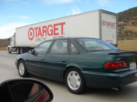1991 Ford Taurus - Matt on the road