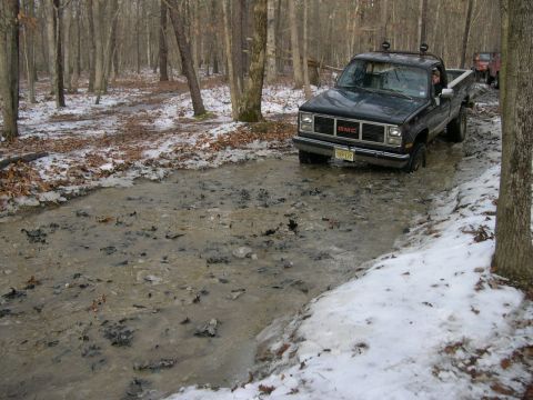 1978 Chevrolet C/K Pickup - Dan gettin ready to get stuck