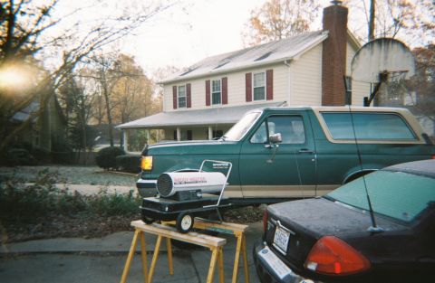 1990 Ford Bronco - The day got off to an inauspicious start. It was 25 degrees when I went out to crank the truck, and the drivers door lock was literally fro…