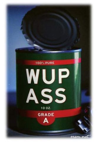 1972 Ford Ranchero - A can of WUP ASS is shown with its lid open, displaying text and grade information.