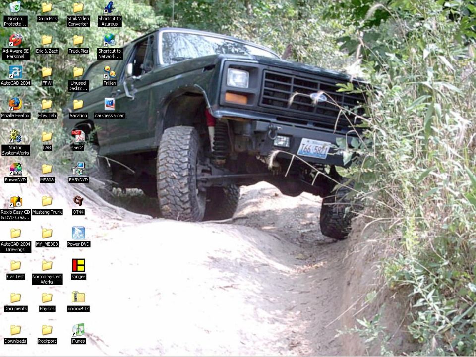 1986 Ford Bronco in 2005