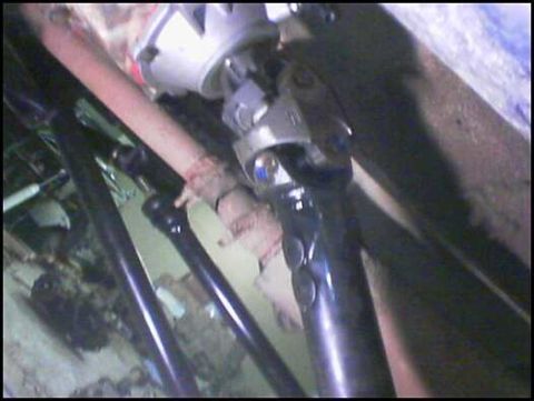 1995 Jeep YJ - Loook at that beautiful cv shaft coming out of that beautiful new SYE